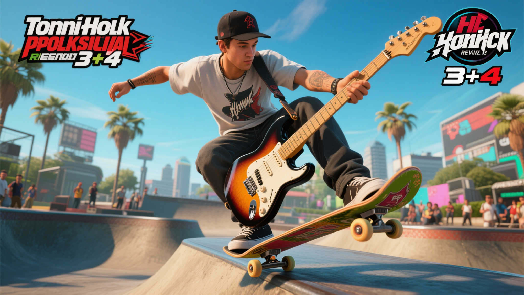 吉他英雄彩蛋引发热议：《托尼霍克职业滑板3+4》再度成为焦点！