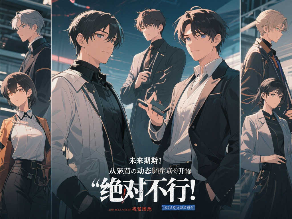 《恋爱无可能!绝不接受。》公开角色形象设计图 《恋爱无可能!绝不接受。》公开角色形象设计图