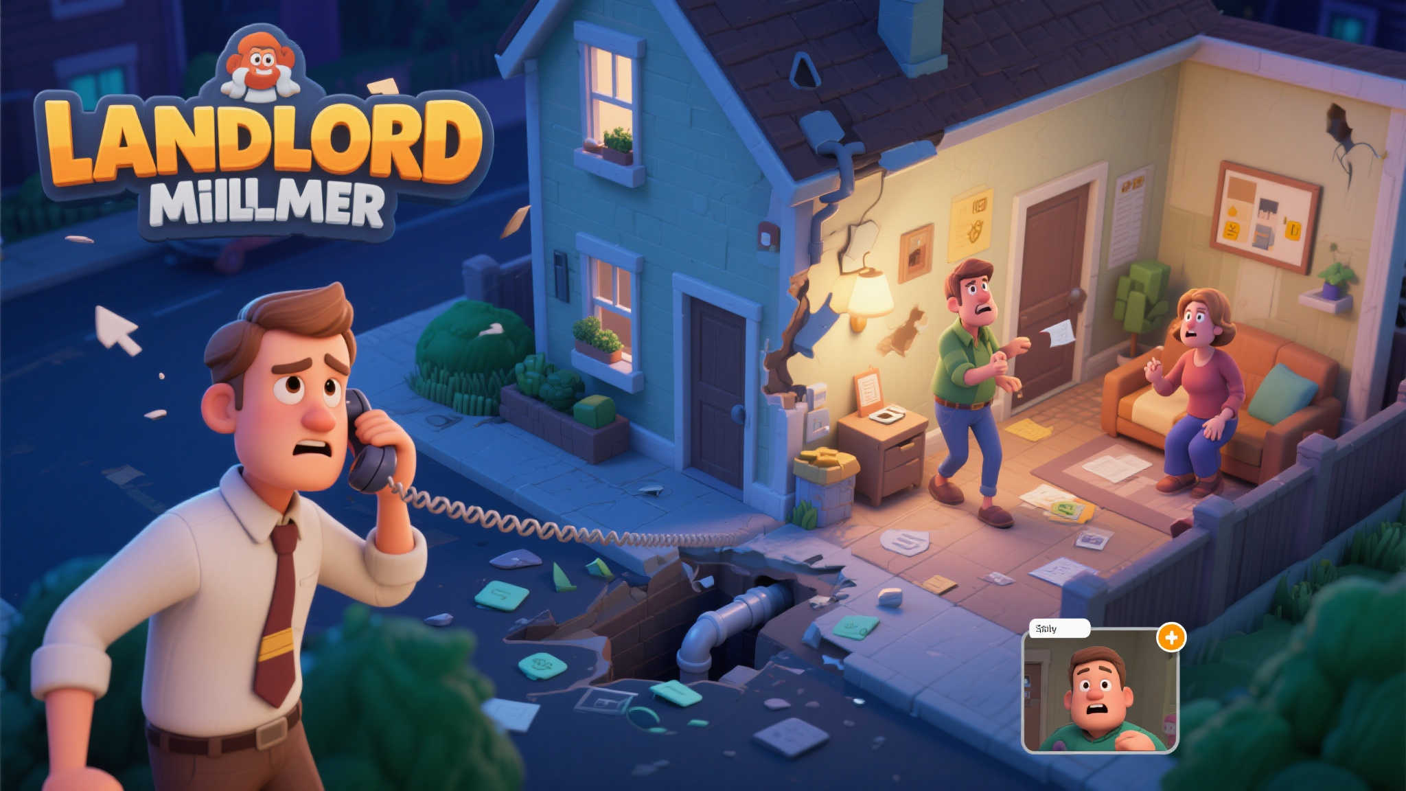 实现收租理想!《房东模拟器(LANDLORD)》Steam页面正式亮相 实现收租理想!《房东模拟器(LANDLORD)》Steam页面正式亮相