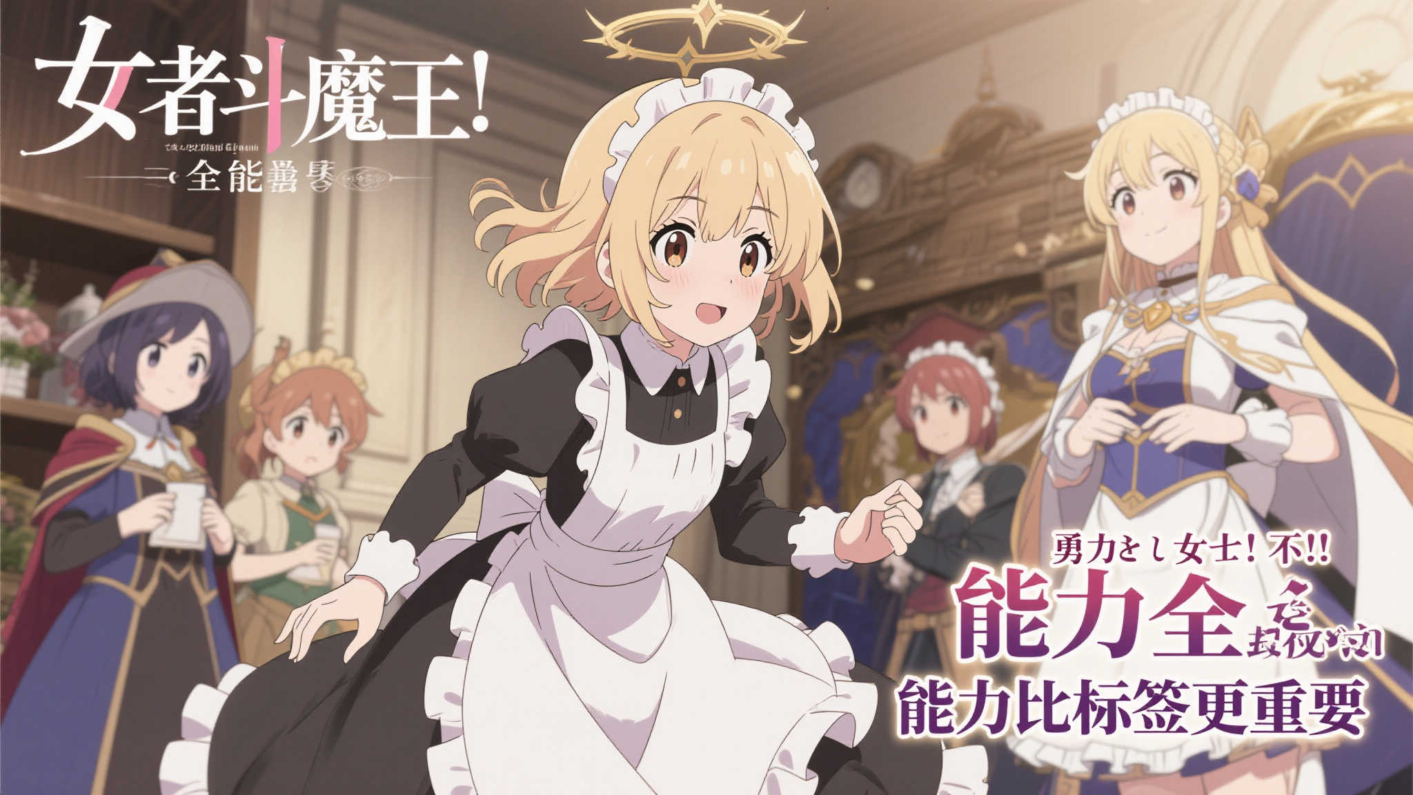 《从女仆到全能女王!》动画化启动! 《从女仆到全能女王!》动画化启动!